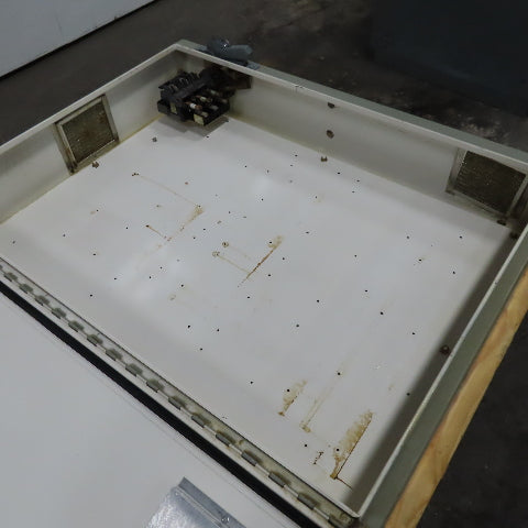 Allen Bradley 48"T x 37-1/4" x 8" Deep Electrical Enclosure 30A Disconnect