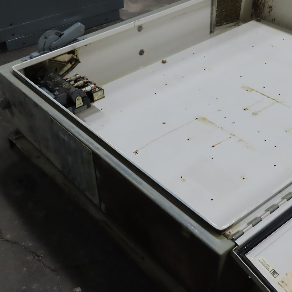 Allen Bradley 48"T x 37-1/4" x 8" Deep Electrical Enclosure 30A Disconnect