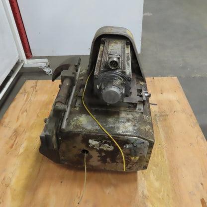 UVA 10 MD 600 CNC Grinding Cell Headstock 12-1/2" L x 9-1/2" W Mount