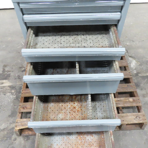 6 Drawer Industrial Tool Parts Storage Cabinet 28-1/2" x 22" x 39-1/4"