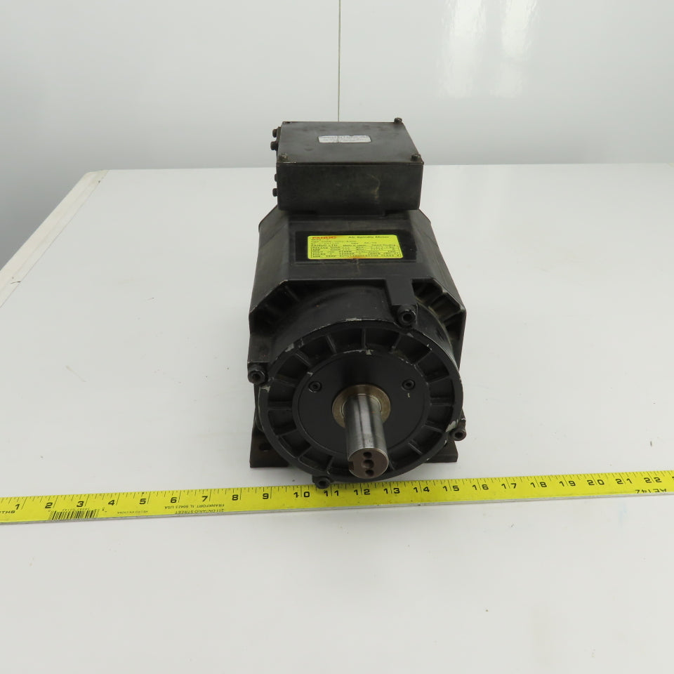 Fanuc A06B-1002-B200 2.2/3.7KW AC Spindle Motor1500/8000RPM 200V 3PH 11/15A