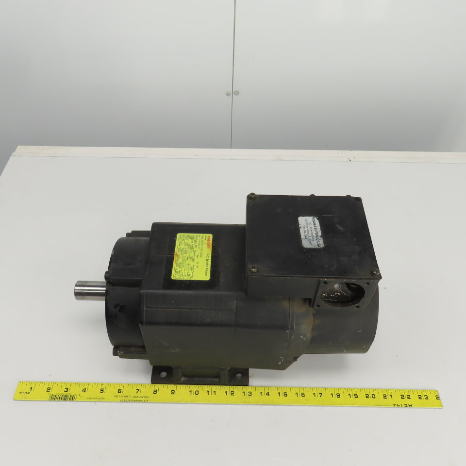 Fanuc A06B-1002-B200 2.2/3.7KW AC Spindle Motor1500/8000RPM 200V 3PH 11/15A