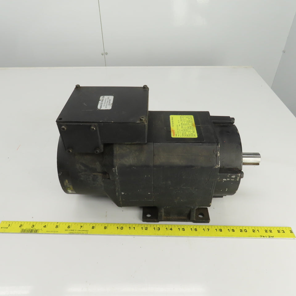 Fanuc A06B-1002-B200 2.2/3.7KW AC Spindle Motor1500/8000RPM 200V 3PH 11/15A