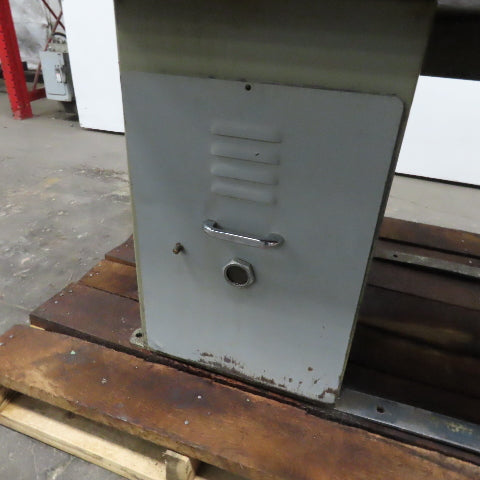 36" x 25" x 32" Tall Drill Mill Tapping Machine Base With Flood Coolant Table