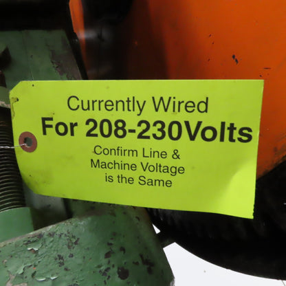Minster 56 Ton OBI Geared Clutch Punch Press 5Hp 208/460V 6" Stroke 11" Throat