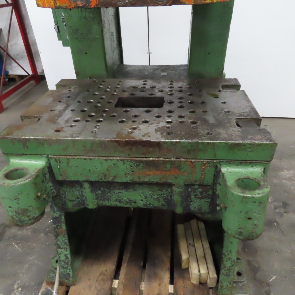 Minster 56 Ton OBI Geared Clutch Punch Press 5Hp 208/460V 6" Stroke 11" Throat
