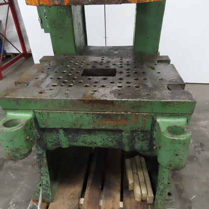 Minster 56 Ton OBI Geared Clutch Punch Press 5Hp 208/460V 6" Stroke 11" Throat