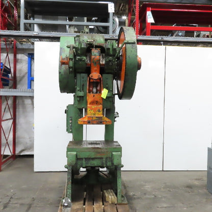 Minster 56 Ton OBI Geared Clutch Punch Press 5Hp 208/460V 6" Stroke 11" Throat