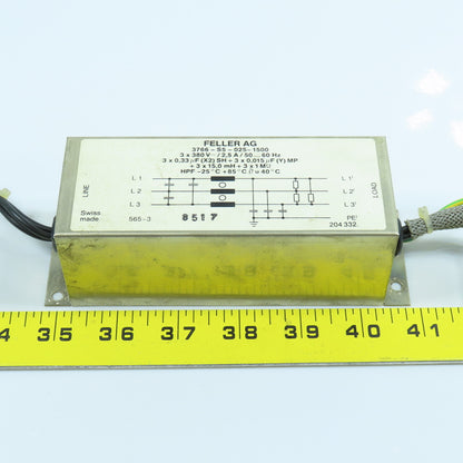 Feller AG 3766 S5 025 1500 Capacitor 3 X 380V-/2.5A 50/60Hz