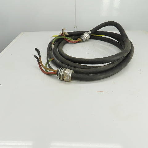 Carol FT-2-P-7K-123033 4AWG 4 Cond 600V Heavy Duty Flexible Power Cord 20'