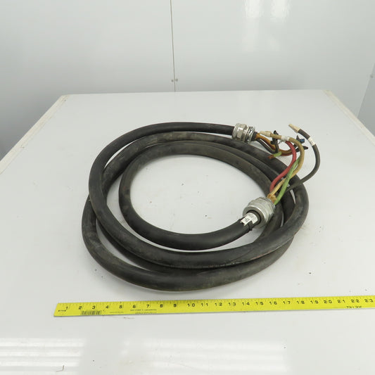 Carol FT-2-P-7K-123033 4AWG 4 Cond 600V Heavy Duty Flexible Power Cord 20'