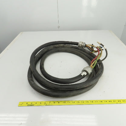 Carol FT-2-P-7K-123033 4AWG 4 Cond 600V Heavy Duty Flexible Power Cord 20'