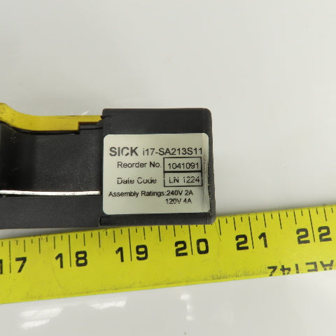Sick i17-SA213S11 Electro-Mechanical Safety Switch 240V 2A 120V 4A