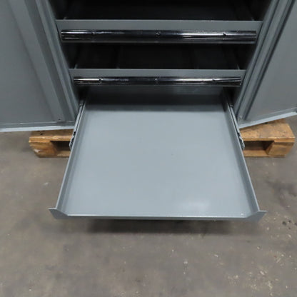 5 Drawer Small Parts Tool Storage Cabinet Work Station 28-1/2" x 28-1/4" x 40"