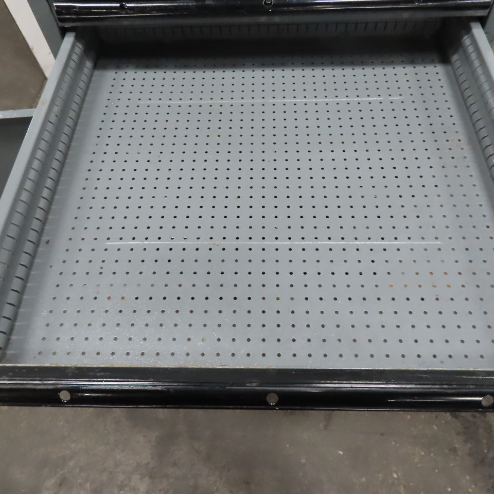 5 Drawer Small Parts Tool Storage Cabinet Work Station 28-1/2" x 28-1/4" x 40"