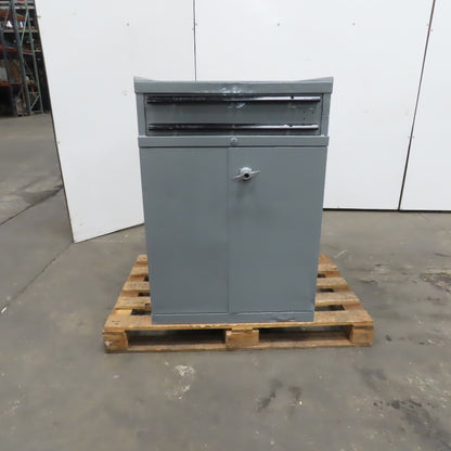 5 Drawer Small Parts Tool Storage Cabinet Work Station 28-1/2" x 28-1/4" x 40"