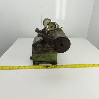 Okuma LB 15 CNC Lathe Hydraulic Tailstock W/Live Tool Base 14-1/4" x 9-3/4"