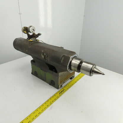 Okuma LB 15 CNC Lathe Hydraulic Tailstock W/Live Tool Base 14-1/4" x 9-3/4"