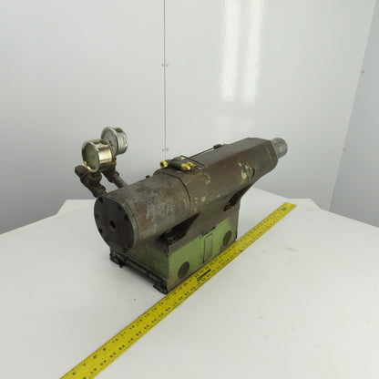 Okuma LB 15 CNC Lathe Hydraulic Tailstock W/Live Tool Base 14-1/4" x 9-3/4"