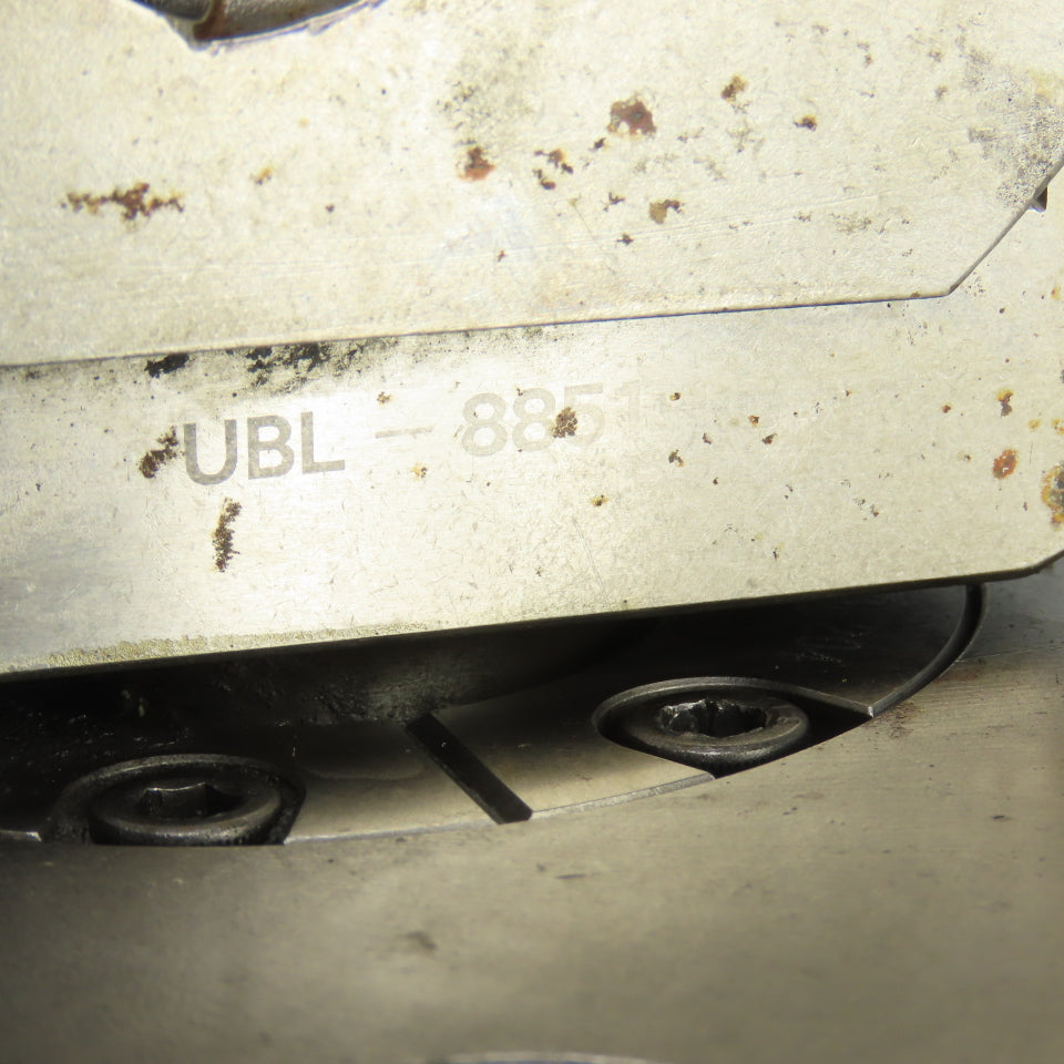 UBL-8851 CNC Lathe 8" Diam. 3 Jaw Universal Large Ball Lock Chuck 8000LBS Max