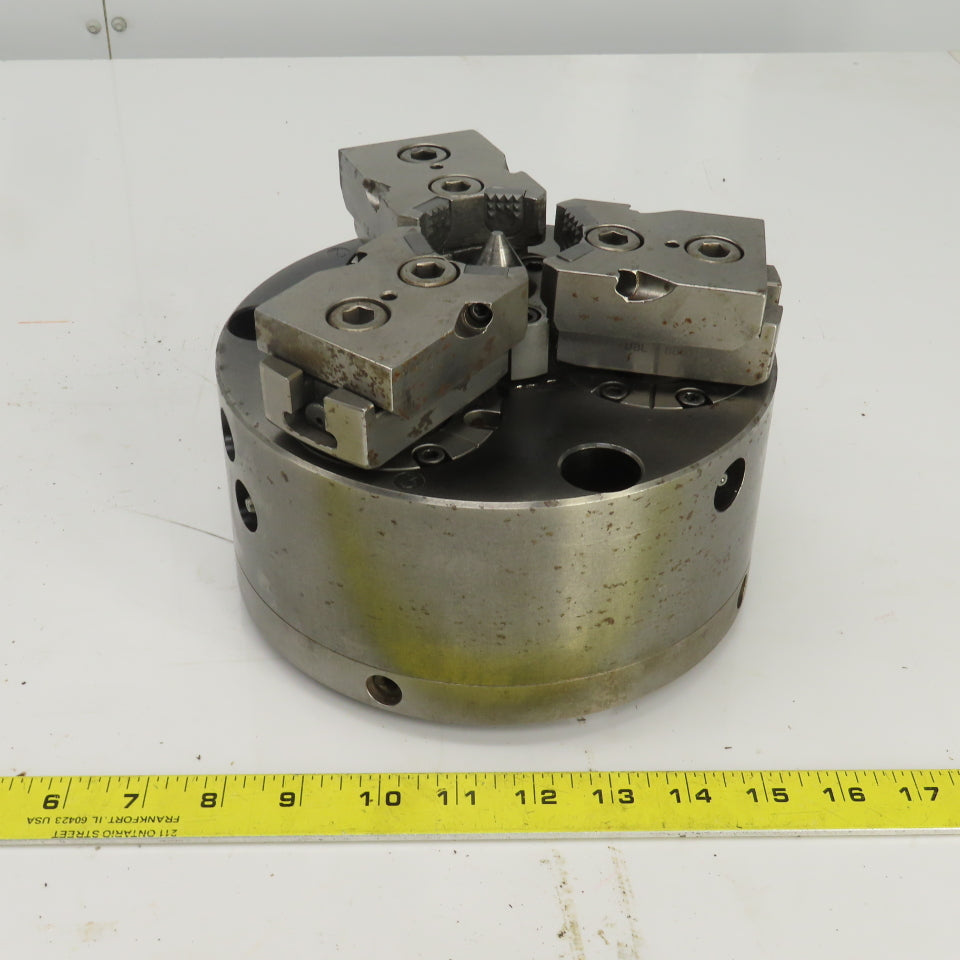UBL-8851 CNC Lathe 8" Diam. 3 Jaw Universal Large Ball Lock Chuck 8000LBS Max