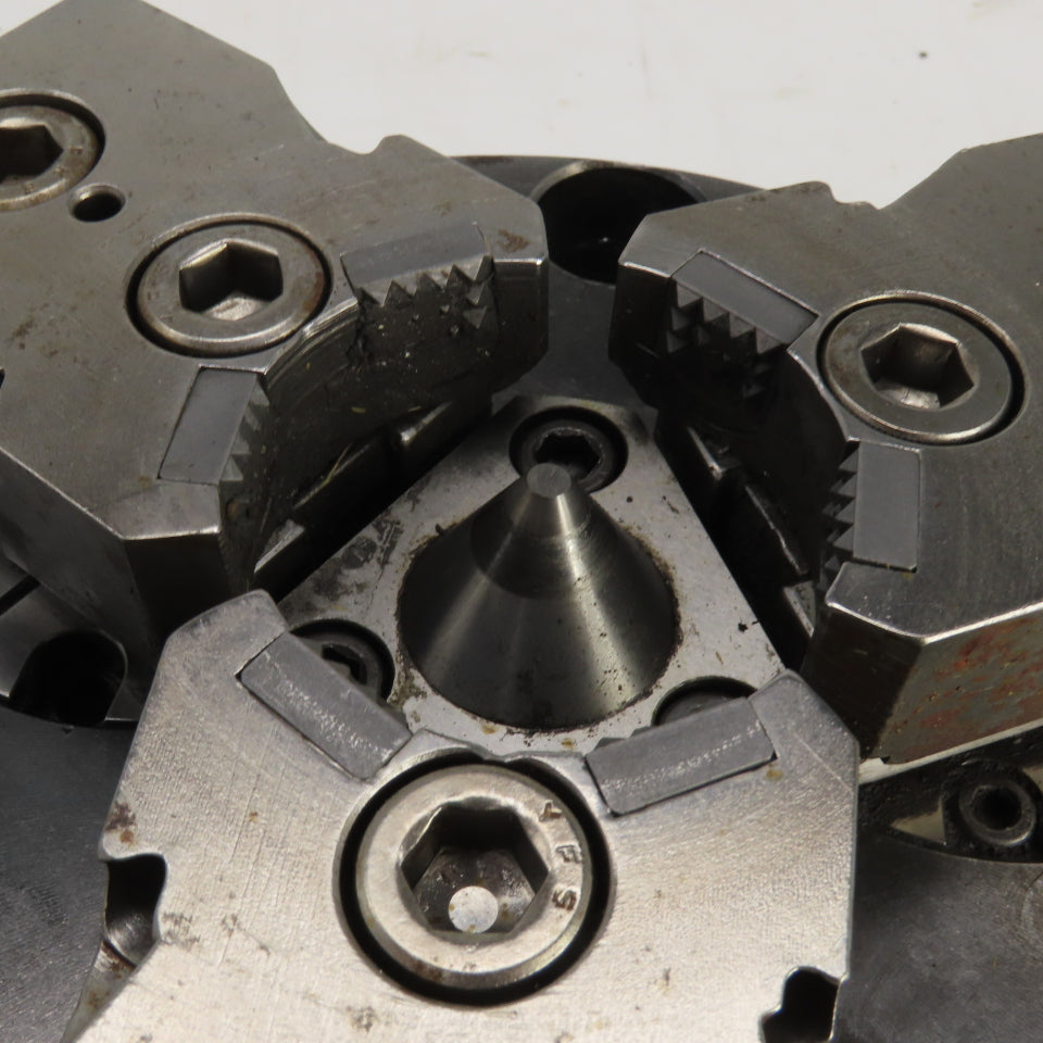 UBL-8851 CNC Lathe 8" Diam. 3 Jaw Universal Large Ball Lock Chuck 8000LBS Max