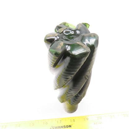 YWM 2" Diam. 6 Flute Spiral Roughing End Mill HSS 1-1/4" Weldon 4" LOC