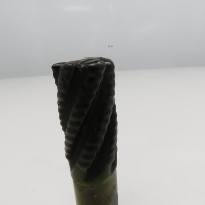 Dapra 1-1/8" Diam. 6 Flute Spiral Roughing End Mill HSS Cobalt 1" Weldon 2" LOC