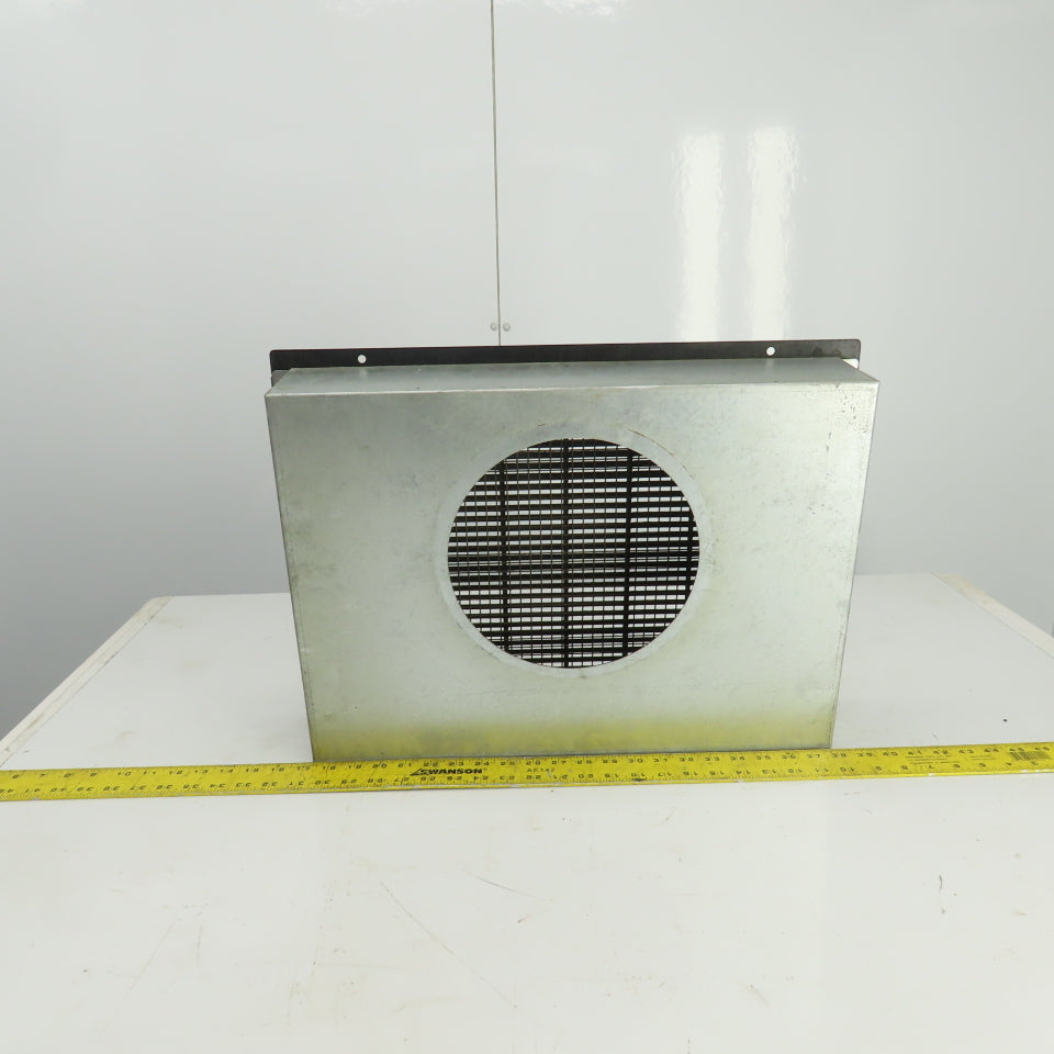 Agiecut 22-1/4" x 16" Machine Register Box/Filter Housing 9" Diameter Fan Hole
