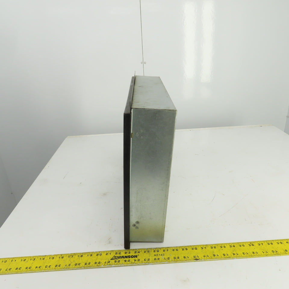 Agiecut 22-1/4" x 16" Machine Register Box/Filter Housing 9" Diameter Fan Hole