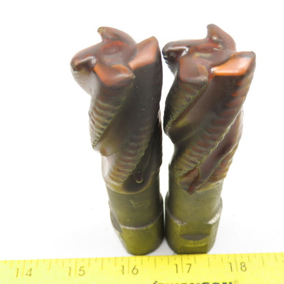 1" Diam. 4 Flute Spiral Roughing End Mill HSS 1" Weldon 2" LOC Lot Of 2