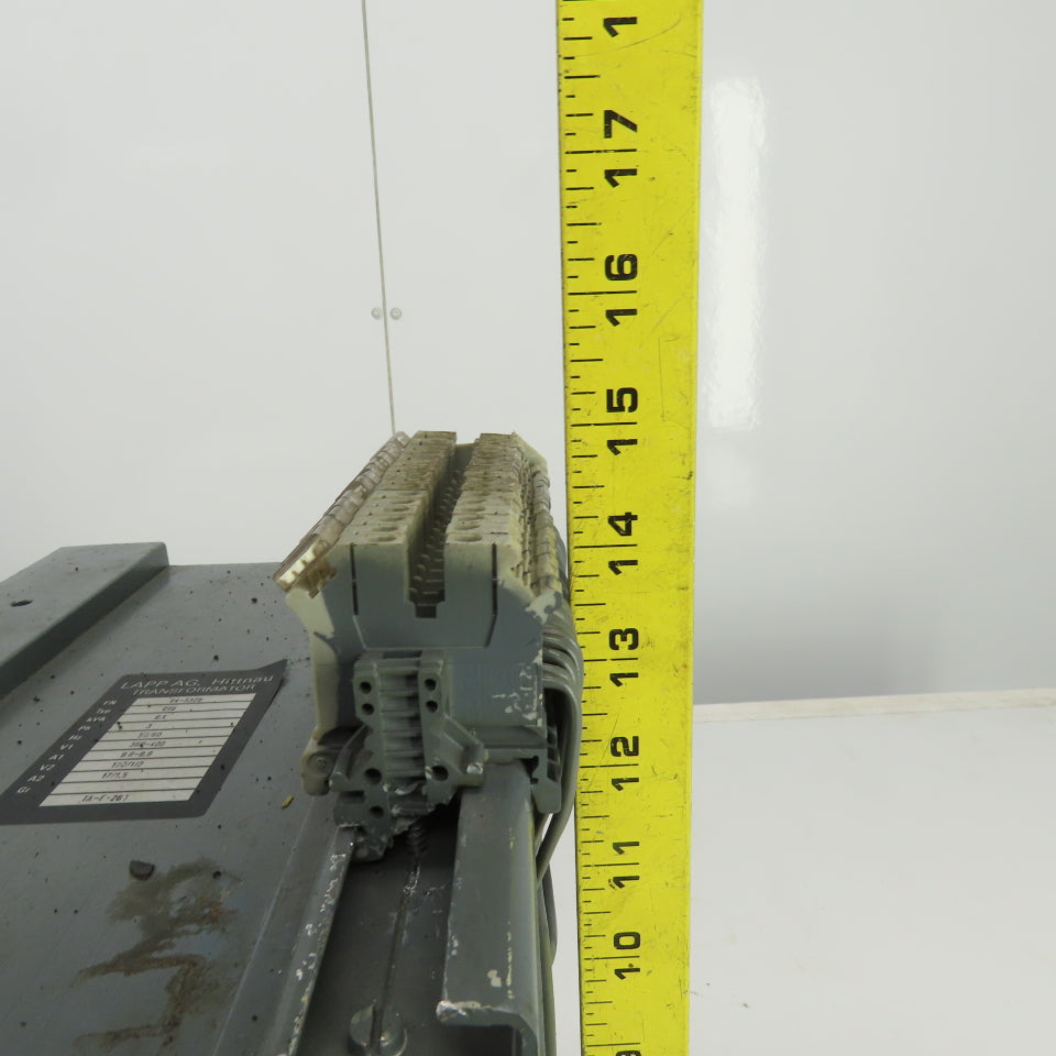 Lapp AG Hittnau E4-5329 DTU 6.1KVA Transformer Pri 400/360 Sec 190/110 3PH