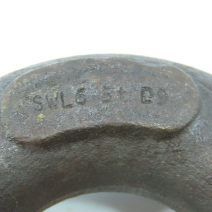 SWL6-5t D9 1-1/2" x 6  Thread Shouldered Eye Bolt 2-1/8" ID 2-3/8" Shaft Length