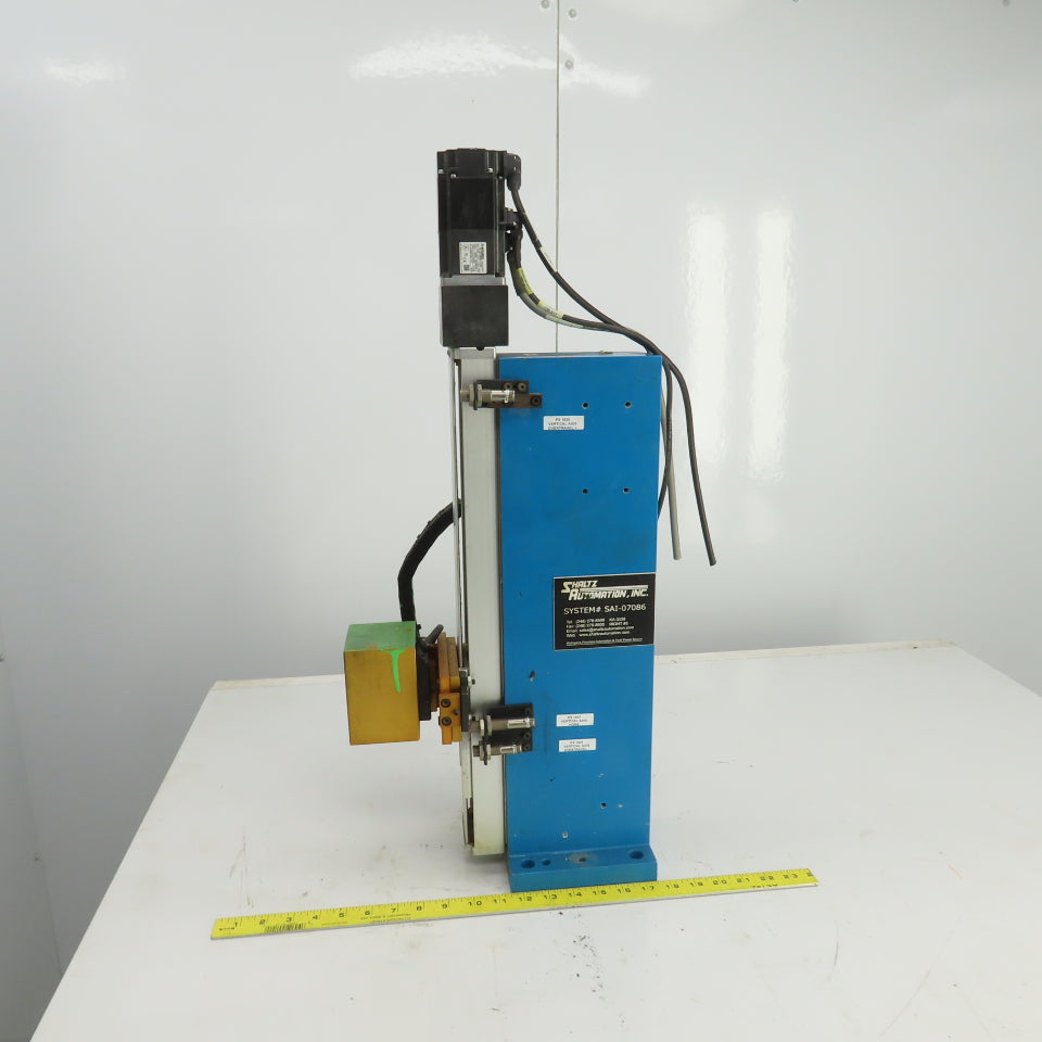 Keyence LK-G152 Servo Driven Vertical Laser Displacement Sensor Line Scale Assy