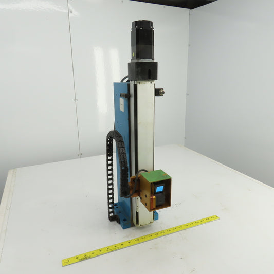 Keyence LK-G152 Servo Driven Vertical Laser Displacement Sensor Line Scale Assy