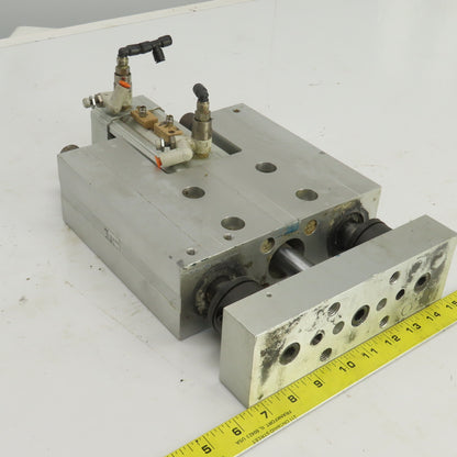 PHD SLB86X50-AE-AR-DB-L9-M Pneumatic Guided Cylinder 86mm Bore 50mm Stroke