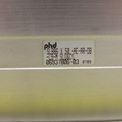 PHD SLB86X50-AE-AR-DB-L9-M Pneumatic Guided Cylinder 86mm Bore 50mm Stroke