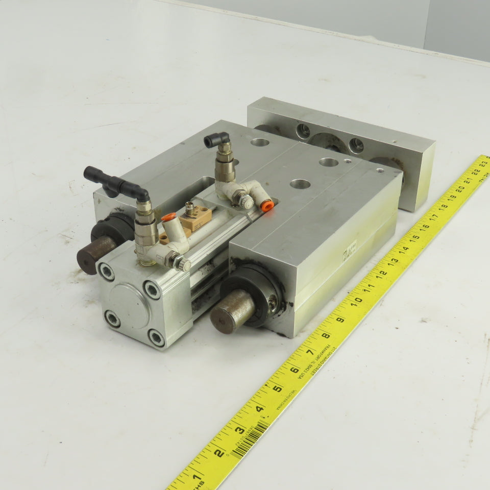 PHD SLB86X50-AE-AR-DB-L9-M Pneumatic Guided Cylinder 86mm Bore 50mm Stroke