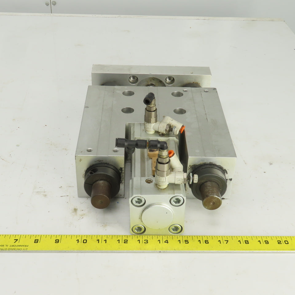 PHD SLB86X50-AE-AR-DB-L9-M Pneumatic Guided Cylinder 86mm Bore 50mm Stroke