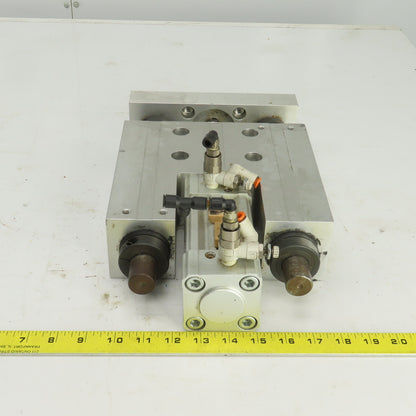 PHD SLB86X50-AE-AR-DB-L9-M Pneumatic Guided Cylinder 86mm Bore 50mm Stroke