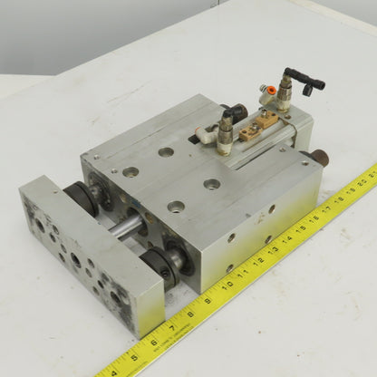 PHD SLB86X50-AE-AR-DB-L9-M Pneumatic Guided Cylinder 86mm Bore 50mm Stroke