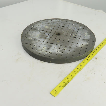 17" Diameter Milling Index Plate 213 Holes 15/16" Center
