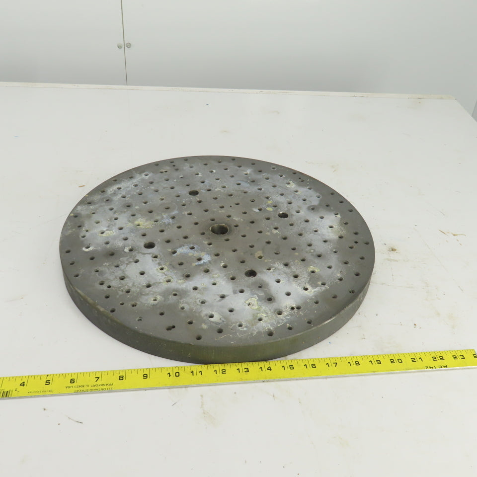17" Diameter Milling Index Plate 213 Holes 15/16" Center