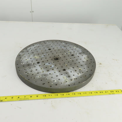 17" Diameter Milling Index Plate 213 Holes 15/16" Center