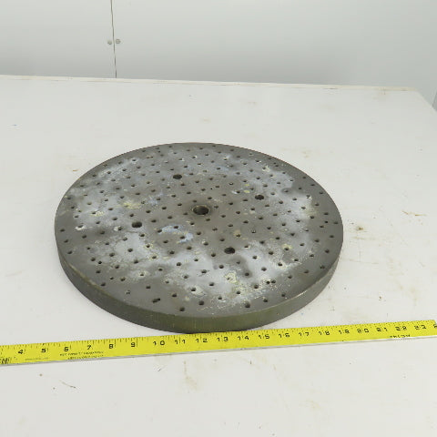 17" Diameter Milling Index Plate 213 Holes 15/16" Center