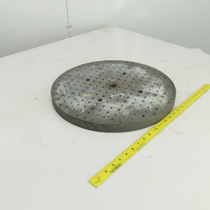 17" Diameter Milling Index Plate 213 Holes 15/16" Center