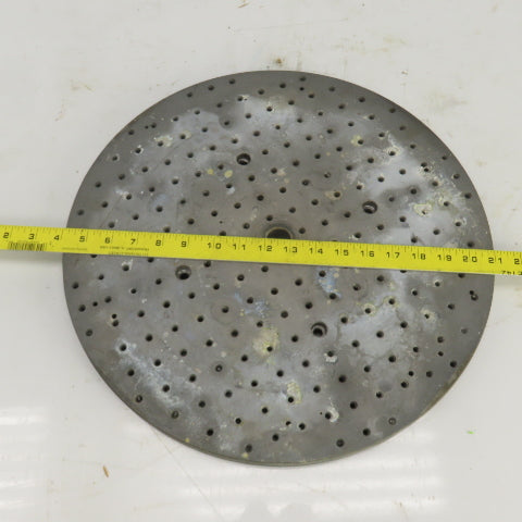 17" Diameter Milling Index Plate 213 Holes 15/16" Center