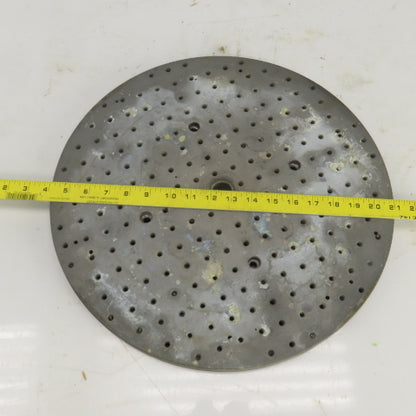 17" Diameter Milling Index Plate 213 Holes 15/16" Center