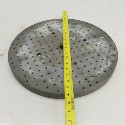 17" Diameter Milling Index Plate 213 Holes 15/16" Center
