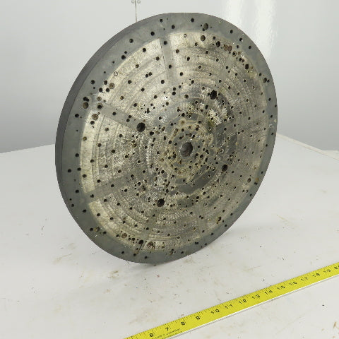 17" Diameter Milling Index Plate 213 Holes 15/16" Center